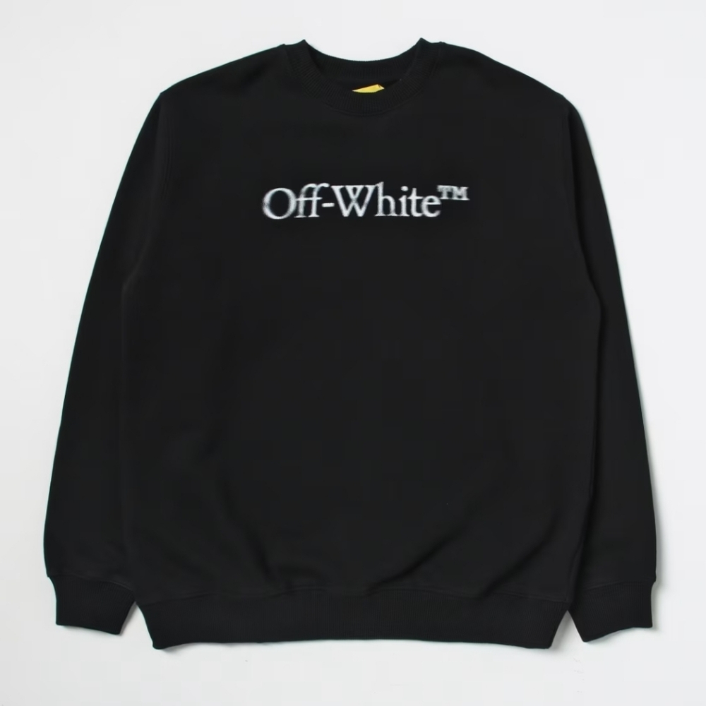 OFF-WHITE  long-sleeved sweater